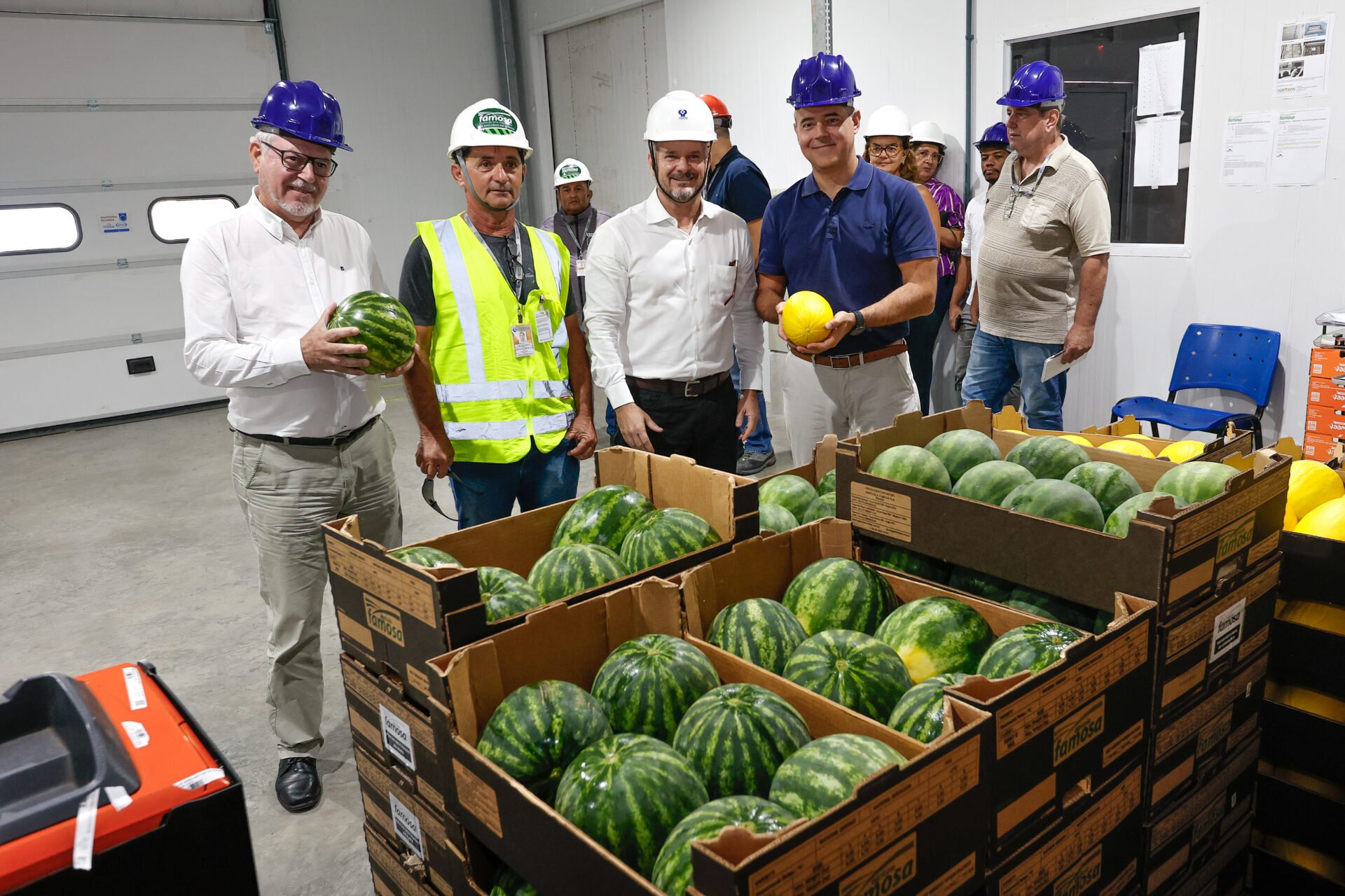 Codern negocia rota de exportação de frutas e pescado para Portugal