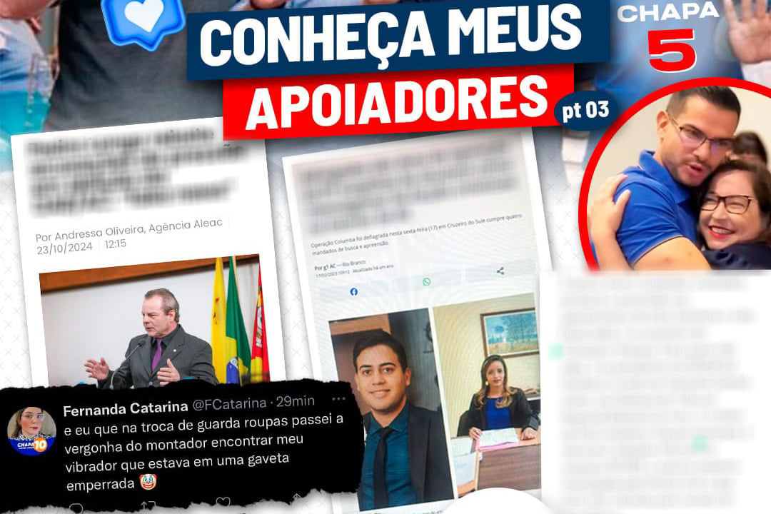 Eleições OAB: pôster atribuído à Chapa 7 revela questão íntima e vira caso de polícia – ac24horas.com