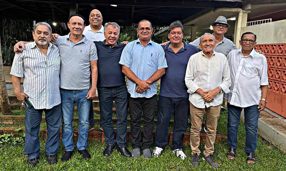 Em reunião na casa de Flaviano, dirigentes decidem que Vagner Sales vai comandar o MDB até agosto de 2025