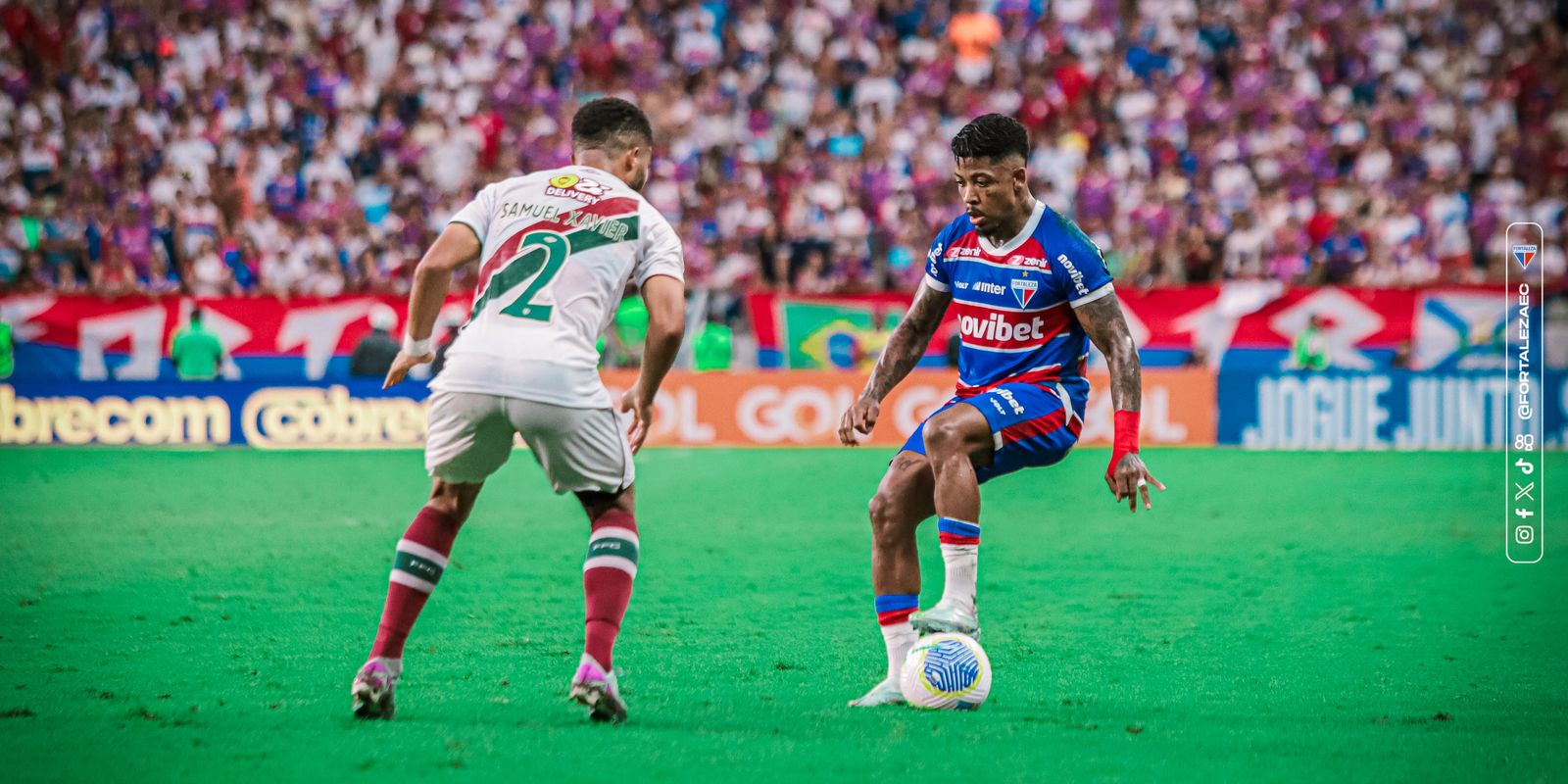 Fluminense e Fortaleza fazem duelo de opostos no Brasileiro