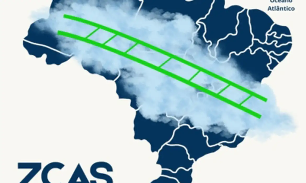 Inmet alerta para chuvas intensas no fim de semana