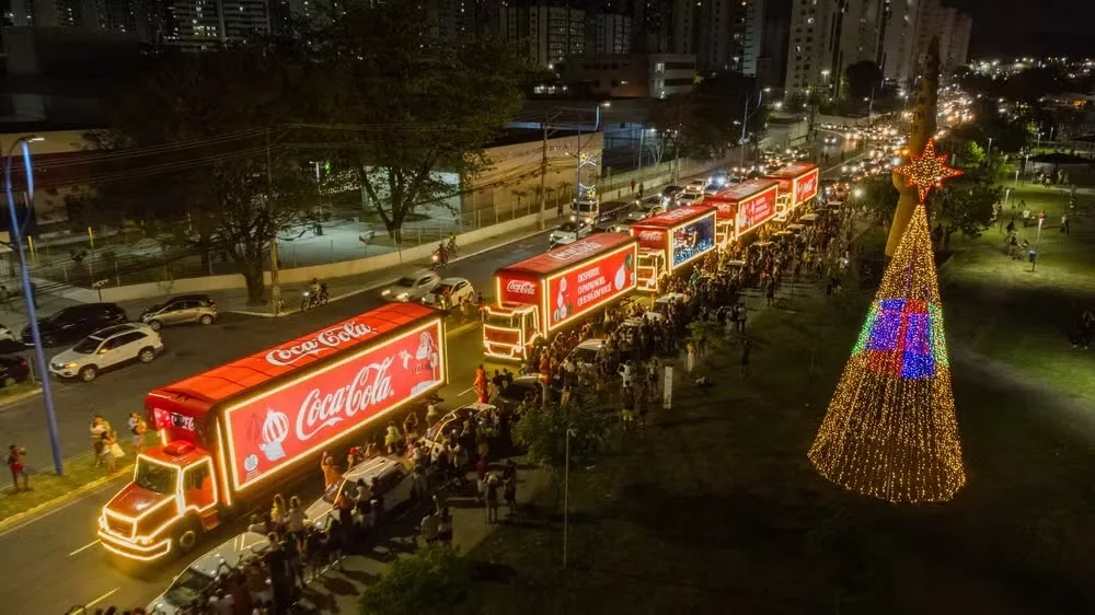 Pela 1ª vez no Acre, Caravana de Natal da Coca-Cola faz apresentações gratuitas na capital; confira programação