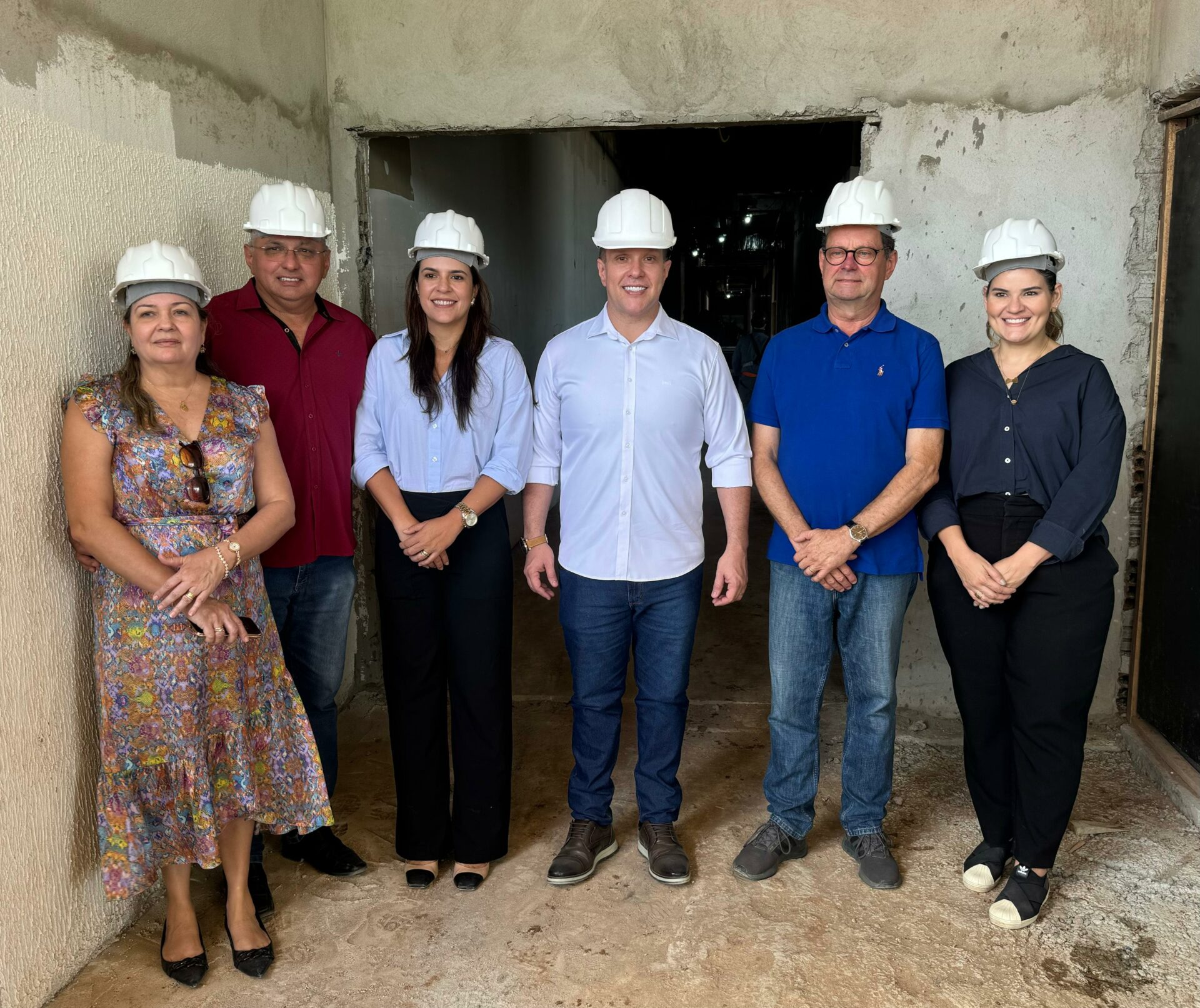 Prefeito em exercício visita obras do hospital municipal e declara: “Mais do que uma construção, é um marco de crescimento para a saúde de Natal”