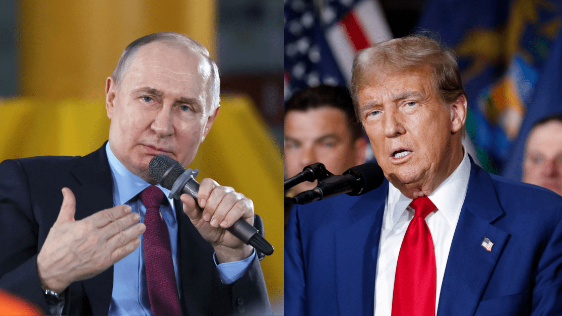 Putin parabeniza Trump pela vitória na eleição dos EUA e diz que está disposto a conversar