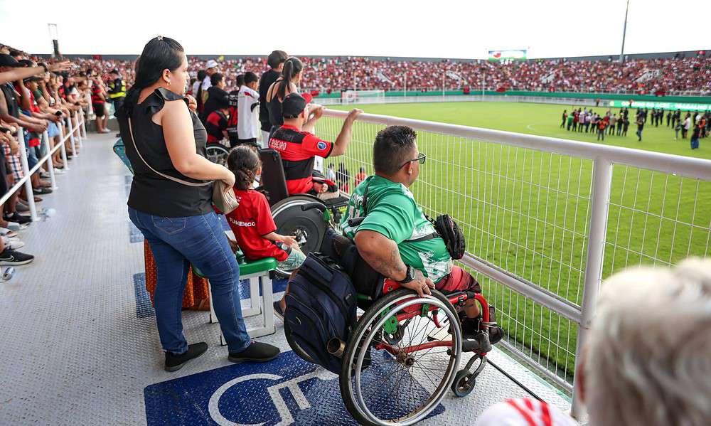 “Superou minhas expectativas“, comenta torcedor após jogo na reinauguração do Estádio Arena da Floresta