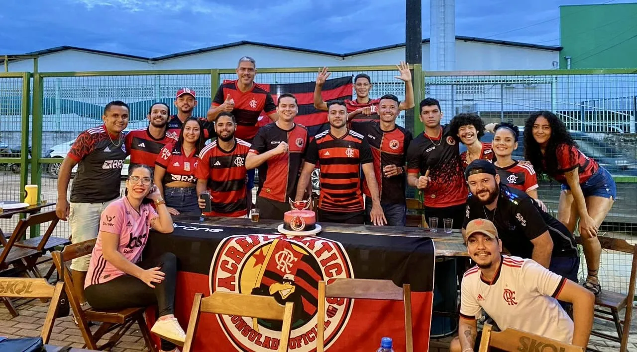 Torcedores acreanos preparam festa histórica para amistoso do Flamengo Sub-20 na Arena da Floresta