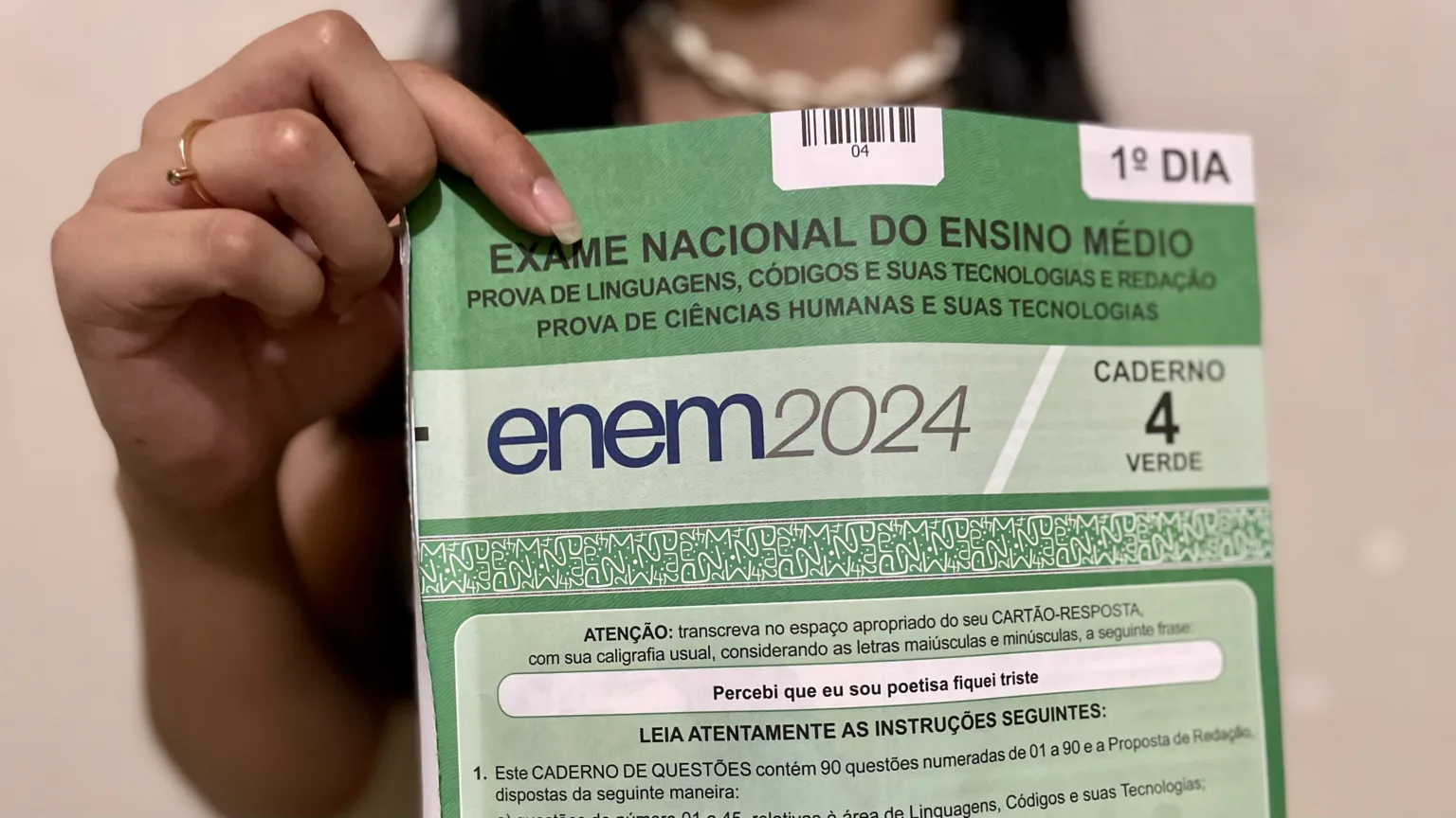 ‘Inesperado, mas nada alarmante’ comentam estudantes sobre Enem