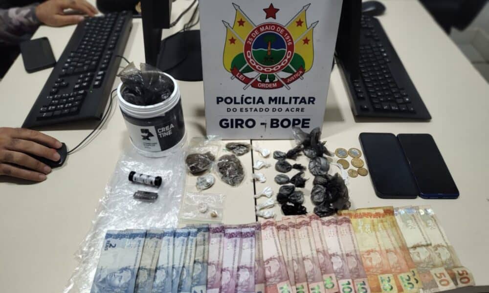 Adolescente é apreendido por tráfico de drogas no Segundo Distrito de Rio Branco