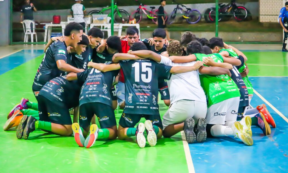 Epitaciolândia Esporte Clube Masculino Sub-15 vence Capixaba e avança às semifinais do Estadual de Futsal