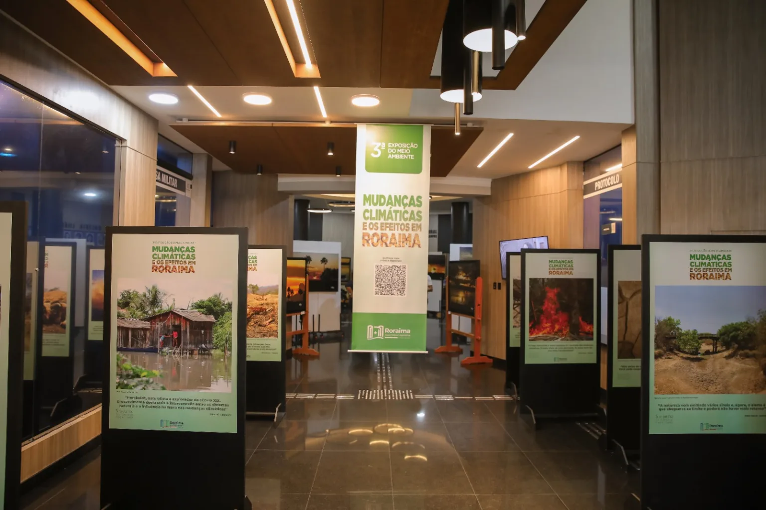 Exposição fotográfica na ALE-RR celebra trilhas ecológicas e meio ambiente