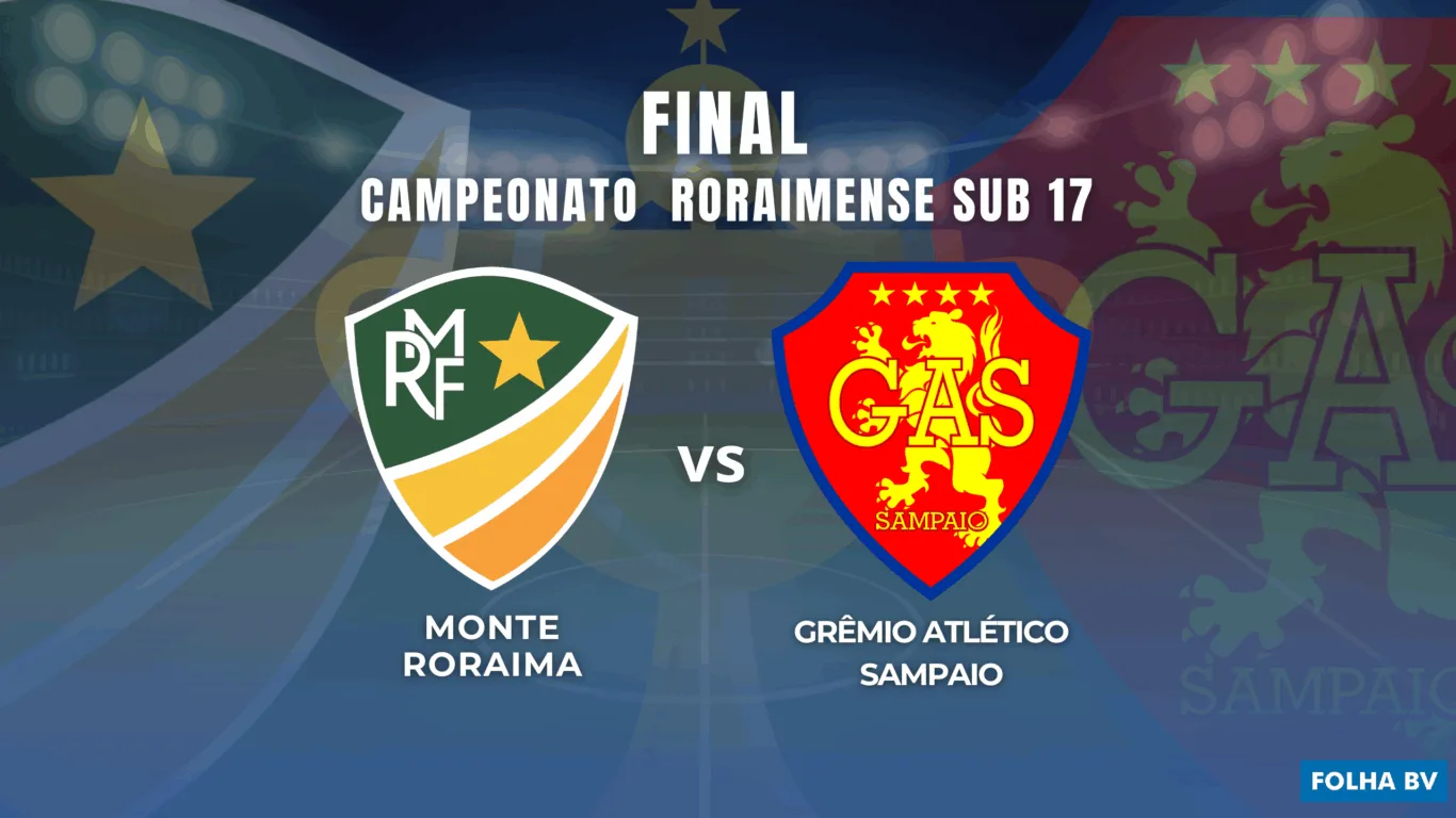 Final do Roraimense sub-17 acontece neste sábado (31)