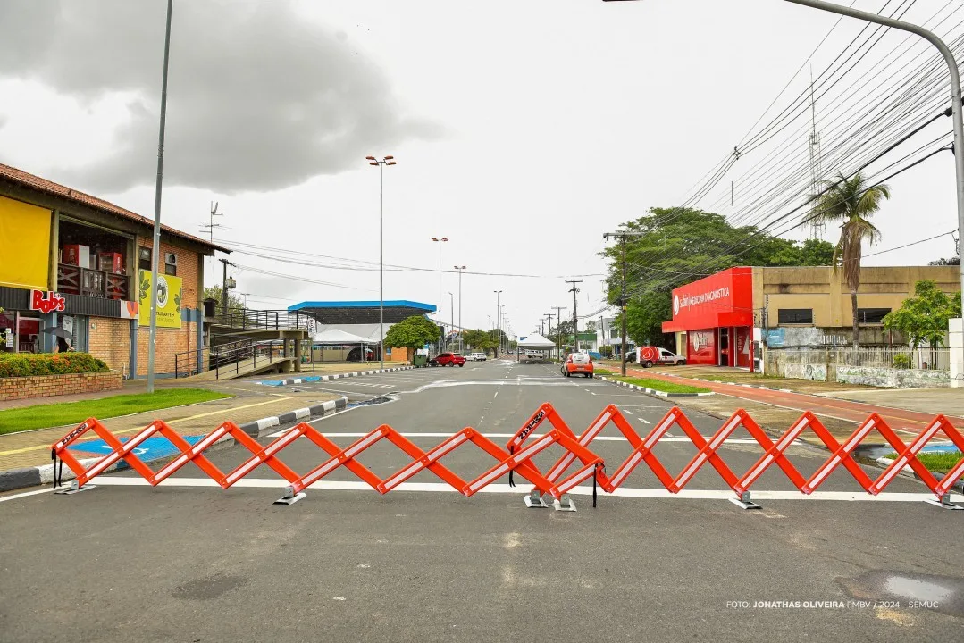 Interdições no trânsito começam neste domingo para montagem do Boa Vista Junina