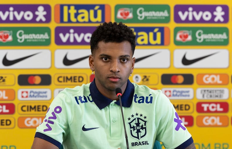 Rodrygo rompe silêncio após rumores de saída do Real Madrid: ‘Parem de criar coisas’