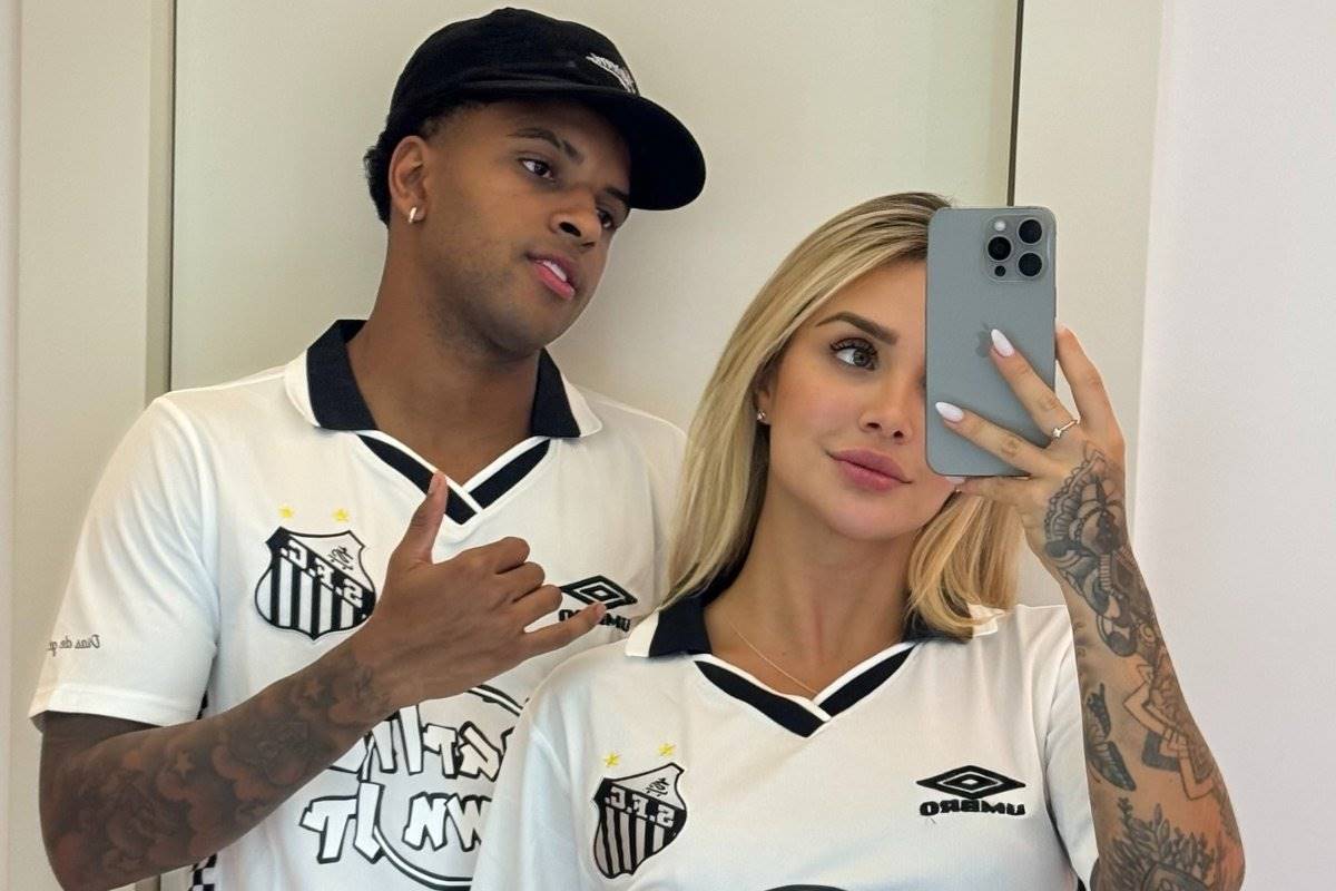 Namorada de Rodrygo revela por que se mudou para a Espanha