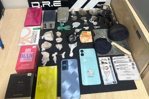 PCRR prende homem por tráfico de drogas no bairro Cauamé