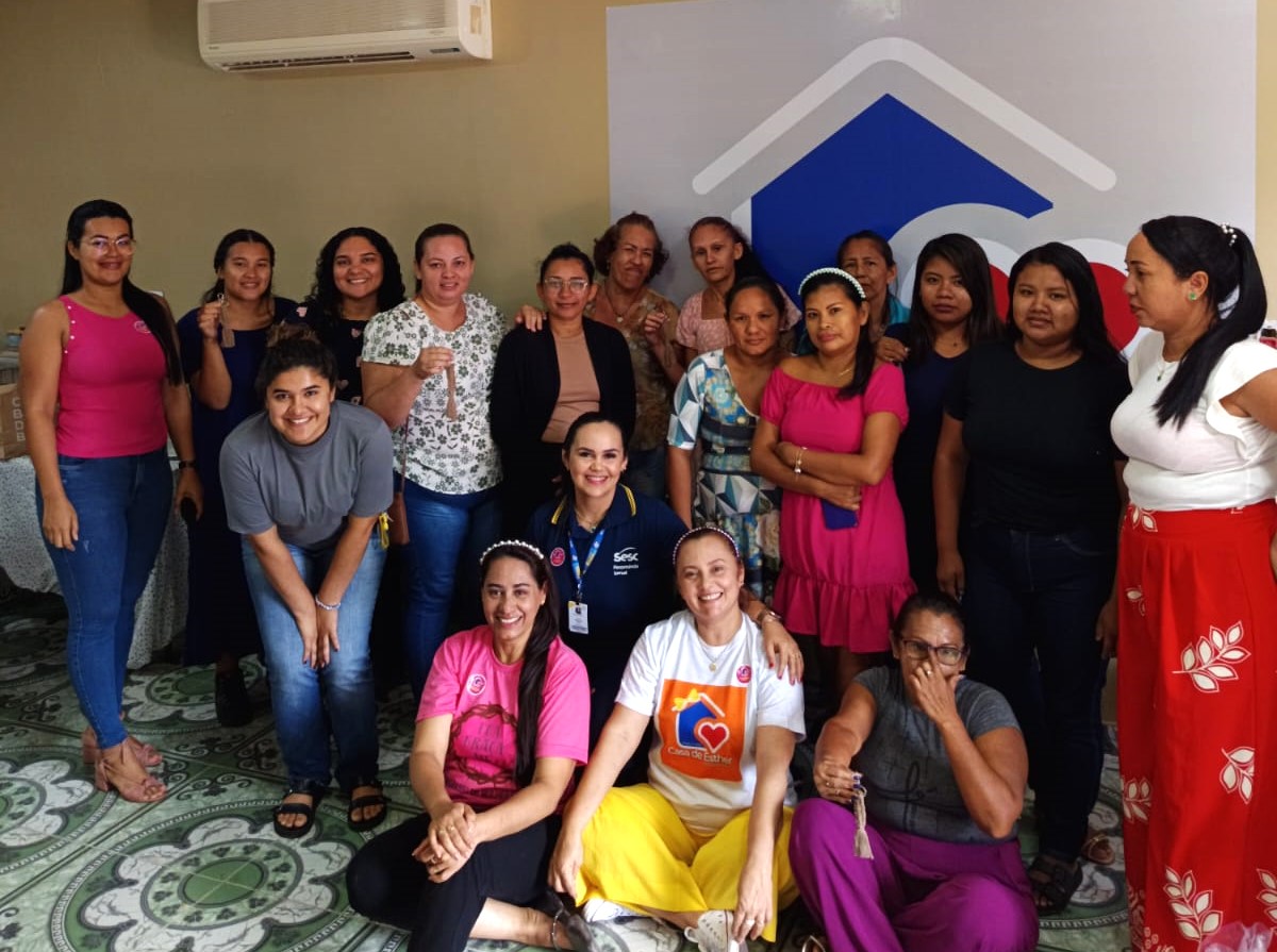 A “CASA DE ESTER” REALIZA NOVAS AÇÕES EM PARCERIA COM SESC, MESA BRASIL E OUTROS PARCEIROS NO CANTÁ-RR