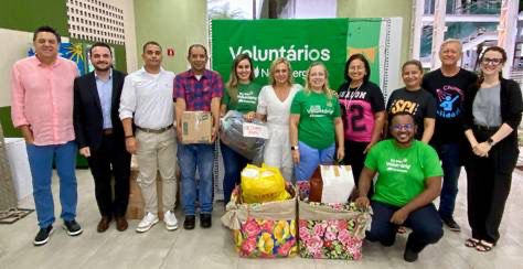 Voluntários da Neoenergia Cosern doam mais de 2 mil peças de roupas a instituições potiguares